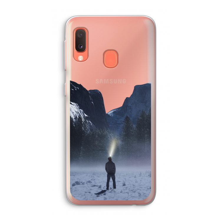 Wanderlust: Samsung Galaxy A20e Transparant Hoesje