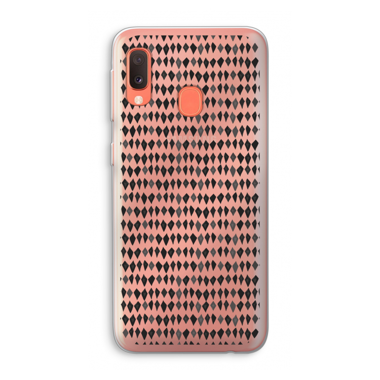 Crazy shapes: Samsung Galaxy A20e Transparant Hoesje