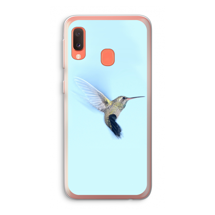 Kolibri: Samsung Galaxy A20e Transparant Hoesje