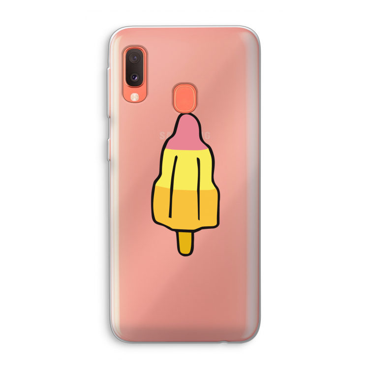 Raketijsje: Samsung Galaxy A20e Transparant Hoesje
