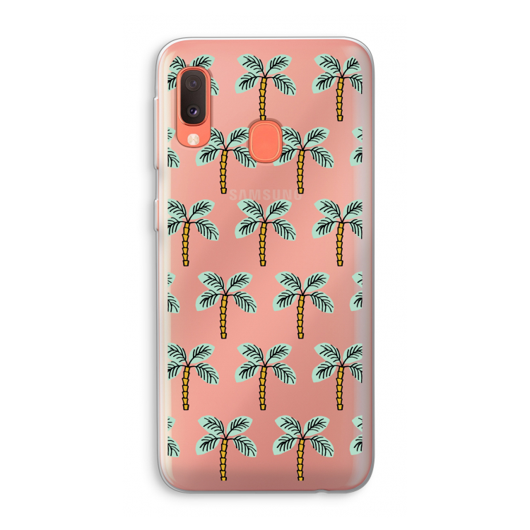 Paradise: Samsung Galaxy A20e Transparant Hoesje