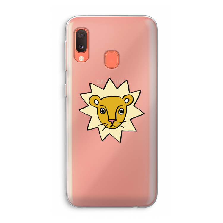 Kleine leeuw: Samsung Galaxy A20e Transparant Hoesje
