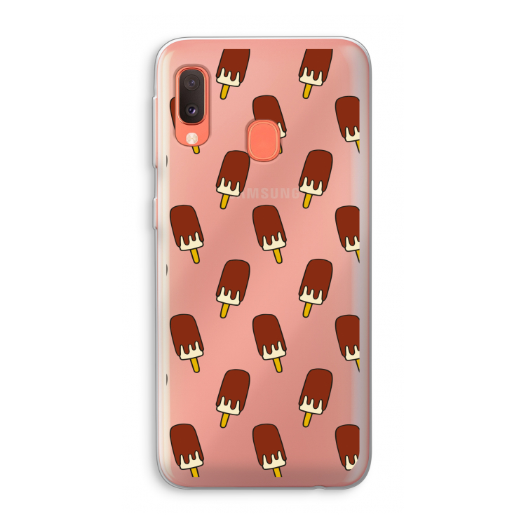 Yummy: Samsung Galaxy A20e Transparant Hoesje