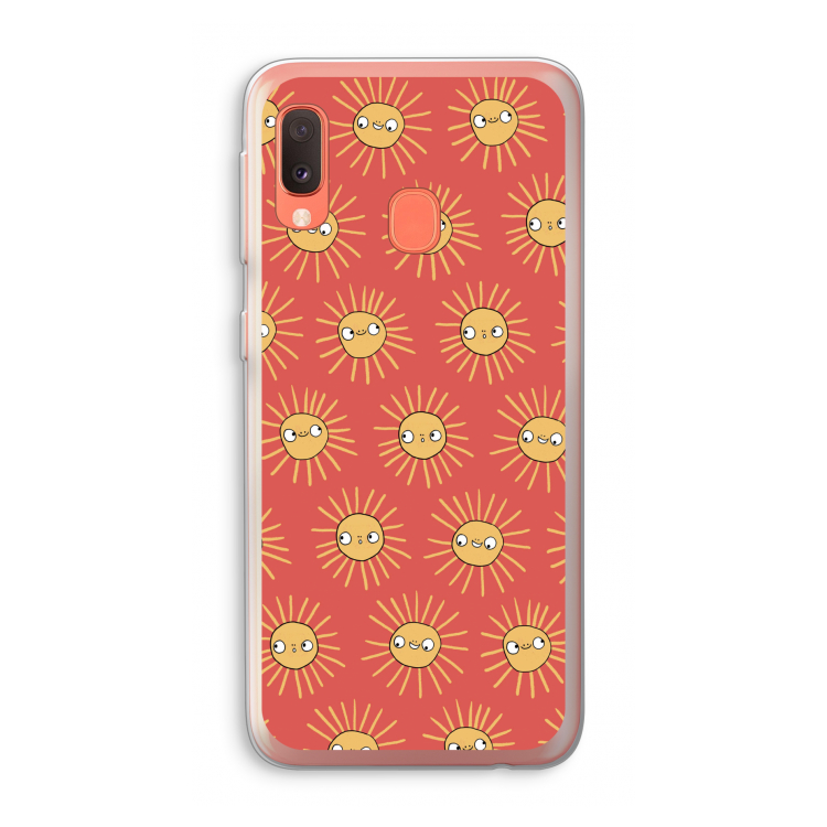Zon: Samsung Galaxy A20e Transparant Hoesje