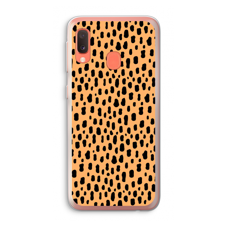 Panter: Samsung Galaxy A20e Transparant Hoesje