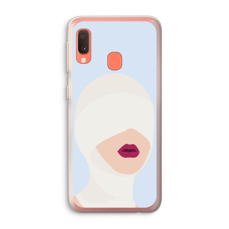 Incognito: Samsung Galaxy A20e Transparant Hoesje