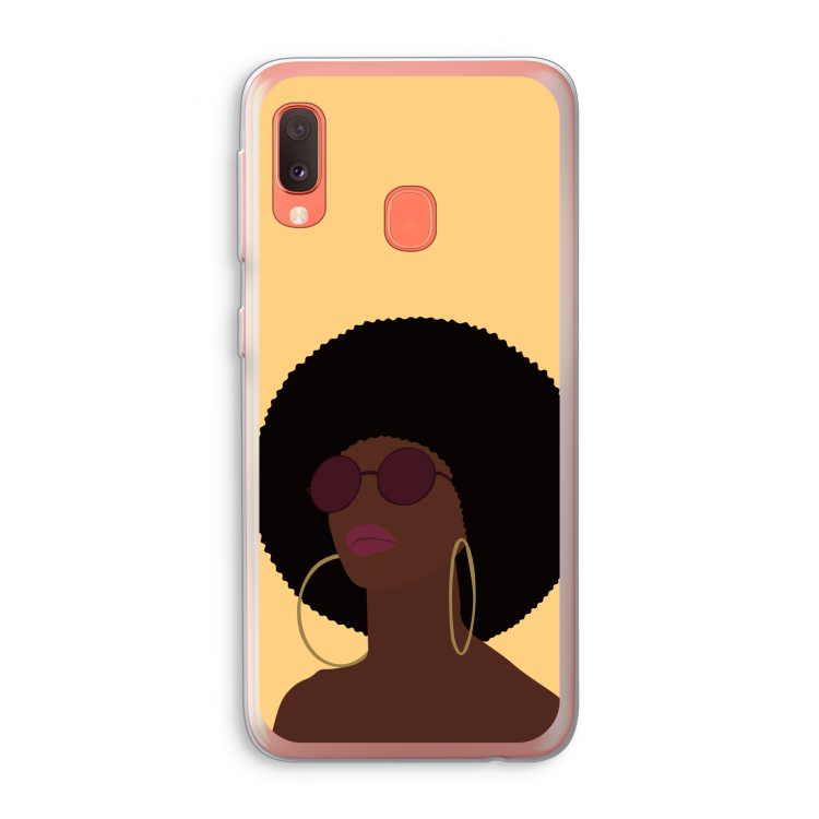 Golden hour: Samsung Galaxy A20e Transparant Hoesje