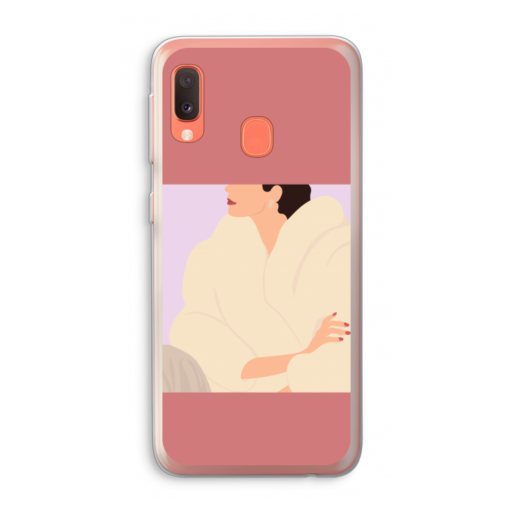 Cosy: Samsung Galaxy A20e Transparant Hoesje