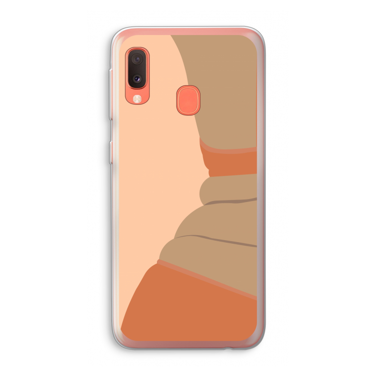 Bikini: Samsung Galaxy A20e Transparant Hoesje