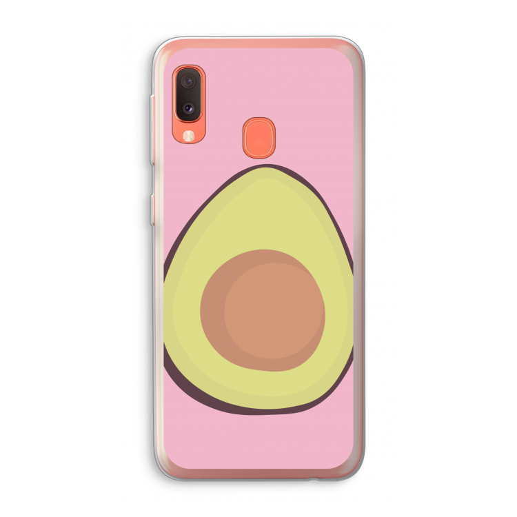 Avocado: Samsung Galaxy A20e Transparant Hoesje
