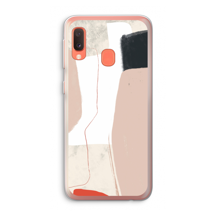 Lava: Samsung Galaxy A20e Transparant Hoesje