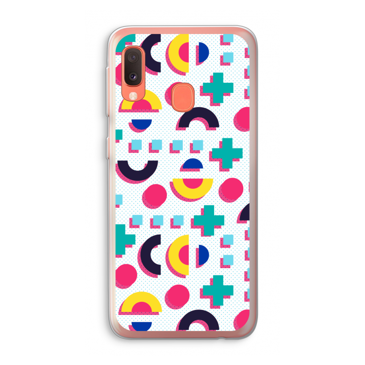 8-bit N°2: Samsung Galaxy A20e Transparant Hoesje