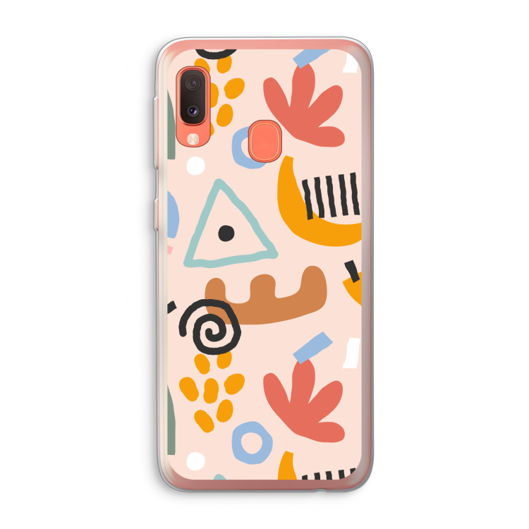 Abstract: Samsung Galaxy A20e Transparant Hoesje