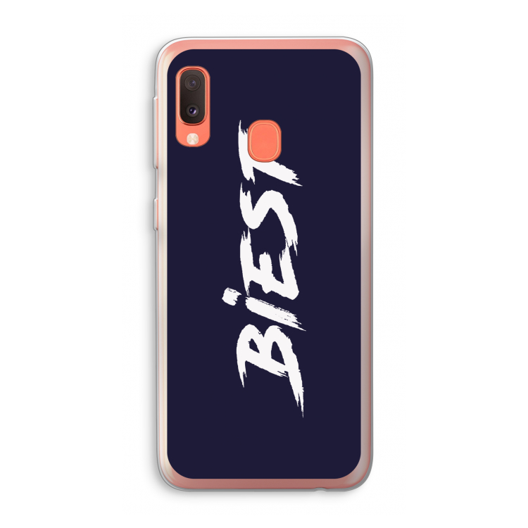 Biest: Samsung Galaxy A20e Transparant Hoesje