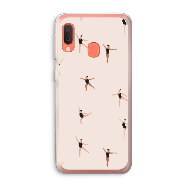 Dancing #1: Samsung Galaxy A20e Transparant Hoesje
