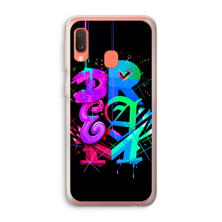 Dream: Samsung Galaxy A20e Transparant Hoesje