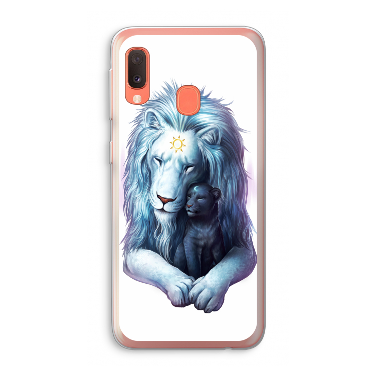 Child Of Light: Samsung Galaxy A20e Transparant Hoesje