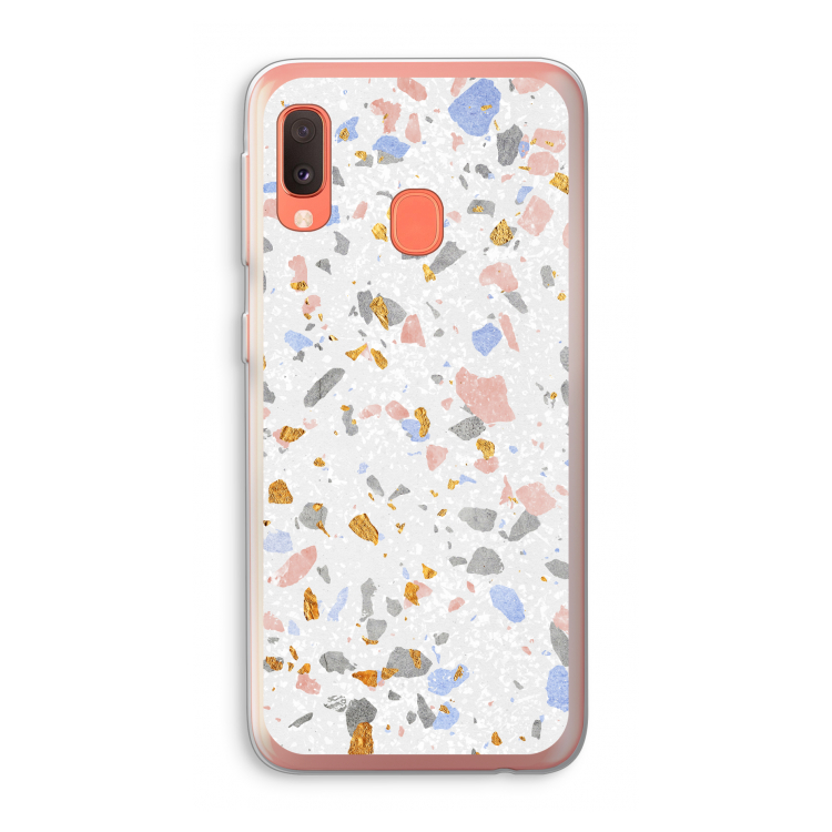 Terrazzo N°8: Samsung Galaxy A20e Transparant Hoesje