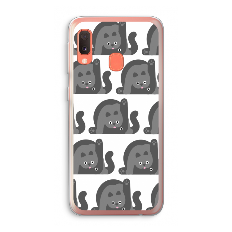 Cats: Samsung Galaxy A20e Transparant Hoesje