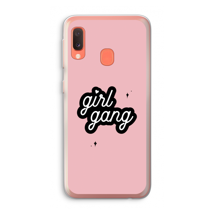Girl Gang: Samsung Galaxy A20e Transparant Hoesje