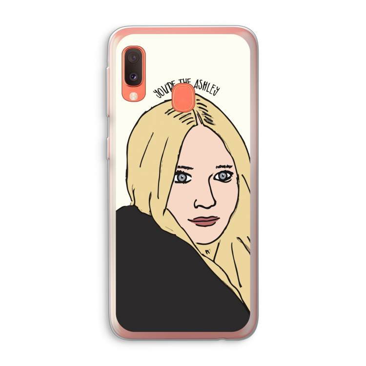 Ashley: Samsung Galaxy A20e Transparant Hoesje