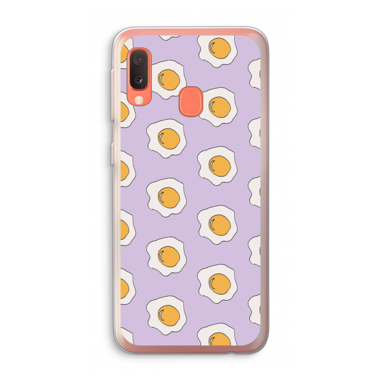 Bacon to my eggs #1: Samsung Galaxy A20e Transparant Hoesje
