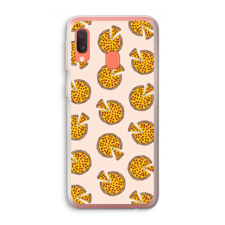 You Had Me At Pizza: Samsung Galaxy A20e Transparant Hoesje