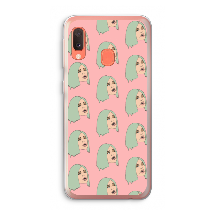 King Kylie: Samsung Galaxy A20e Transparant Hoesje