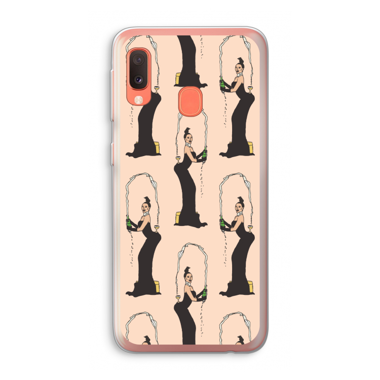 Pop Some Kim: Samsung Galaxy A20e Transparant Hoesje