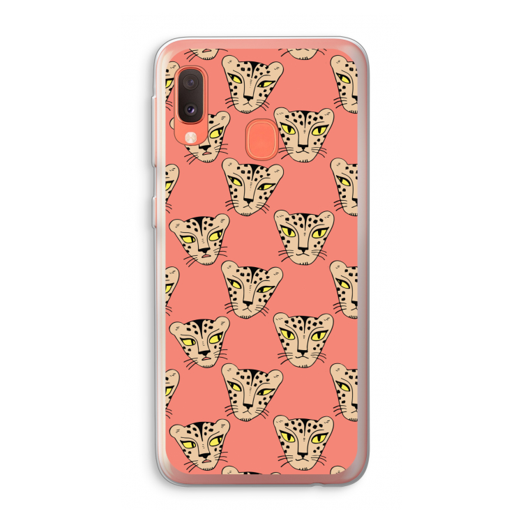 Tijger: Samsung Galaxy A20e Transparant Hoesje