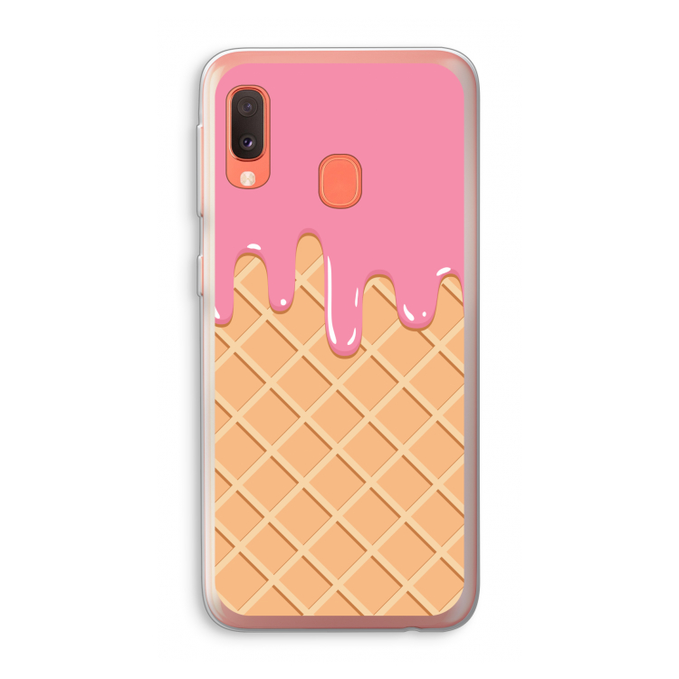 Ice cream: Samsung Galaxy A20e Transparant Hoesje