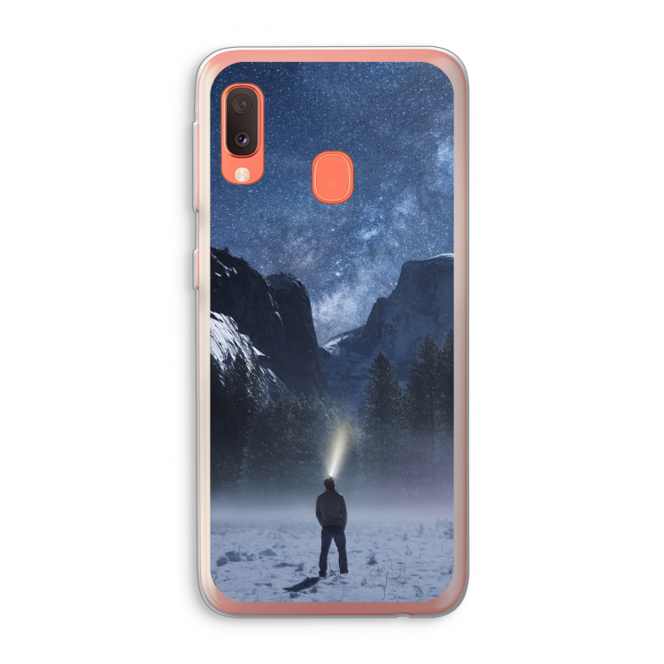 Wanderlust: Samsung Galaxy A20e Transparant Hoesje