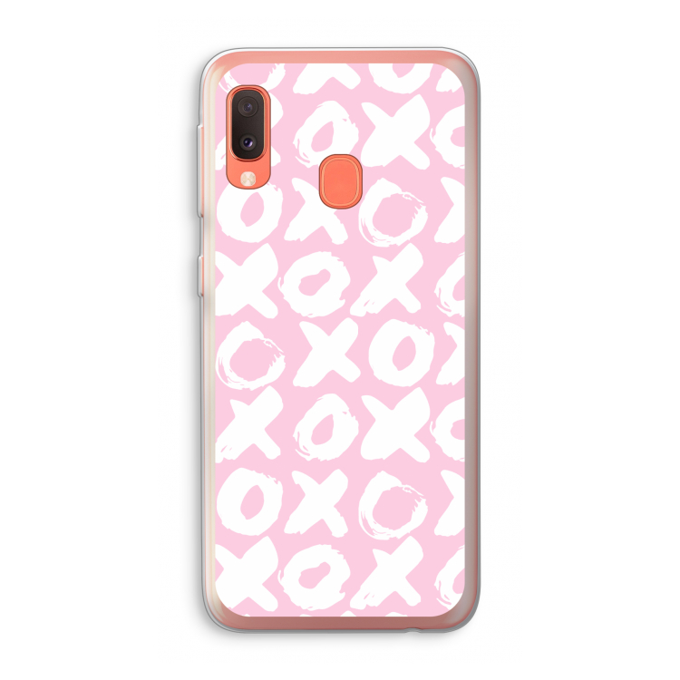 XOXO: Samsung Galaxy A20e Transparant Hoesje