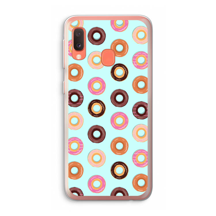 Donuts: Samsung Galaxy A20e Transparant Hoesje