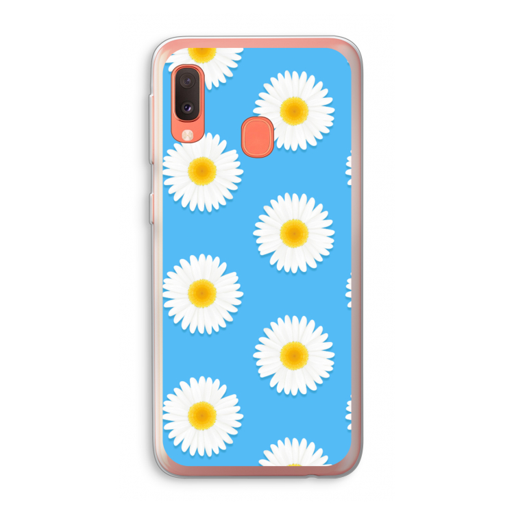 Margrietjes: Samsung Galaxy A20e Transparant Hoesje