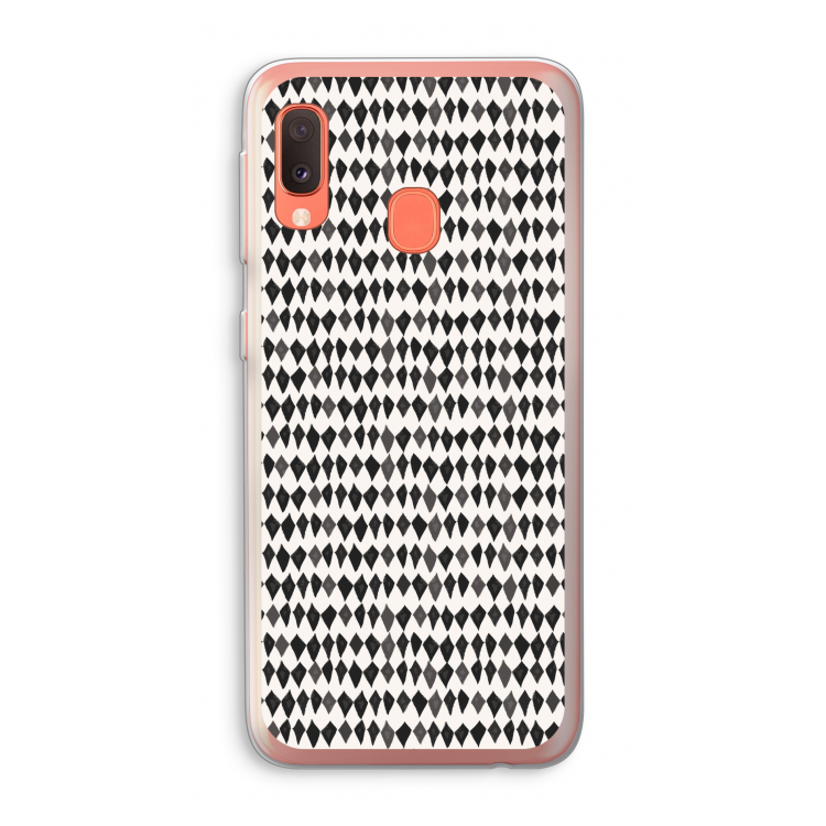 Crazy shapes: Samsung Galaxy A20e Transparant Hoesje
