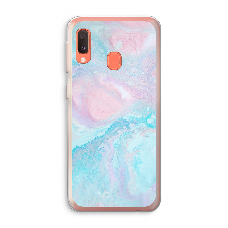 Fantasie pastel: Samsung Galaxy A20e Transparant Hoesje