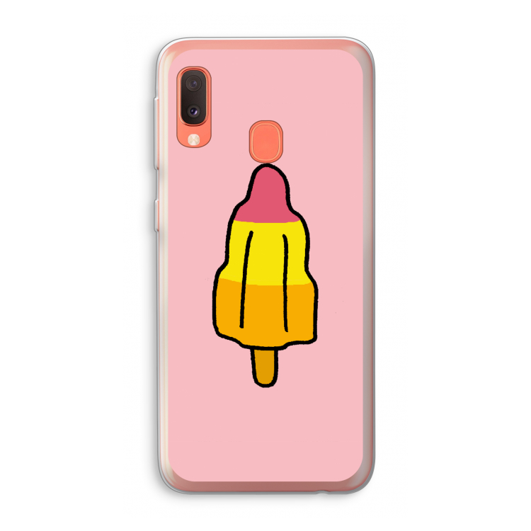 Raketijsje: Samsung Galaxy A20e Transparant Hoesje
