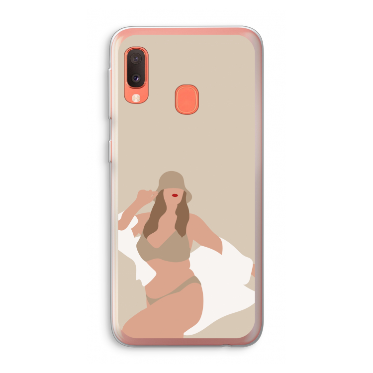 One of a kind: Samsung Galaxy A20e Transparant Hoesje