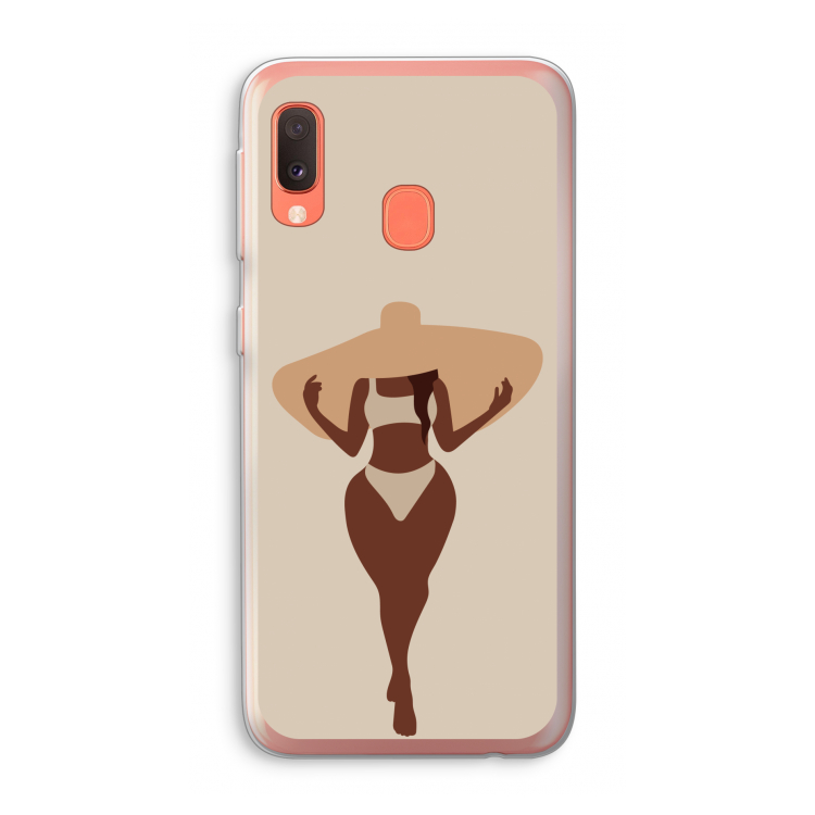 Let's get salty: Samsung Galaxy A20e Transparant Hoesje