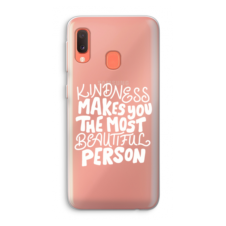 The prettiest: Samsung Galaxy A20e Transparant Hoesje