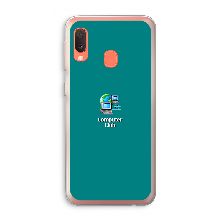 Win98: Samsung Galaxy A20e Transparant Hoesje