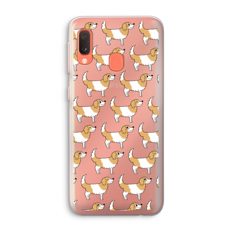 Doggy: Samsung Galaxy A20e Transparant Hoesje