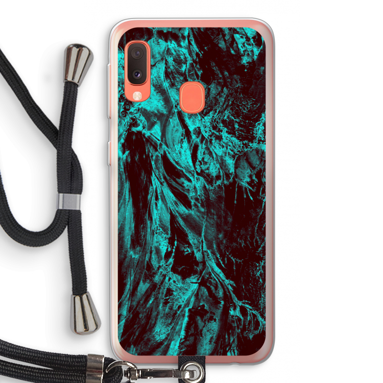 Ice Age: Samsung Galaxy A20e Transparant Hoesje met koord