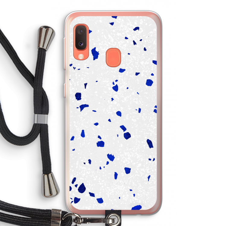 Terrazzo N°5: Samsung Galaxy A20e Transparant Hoesje met koord
