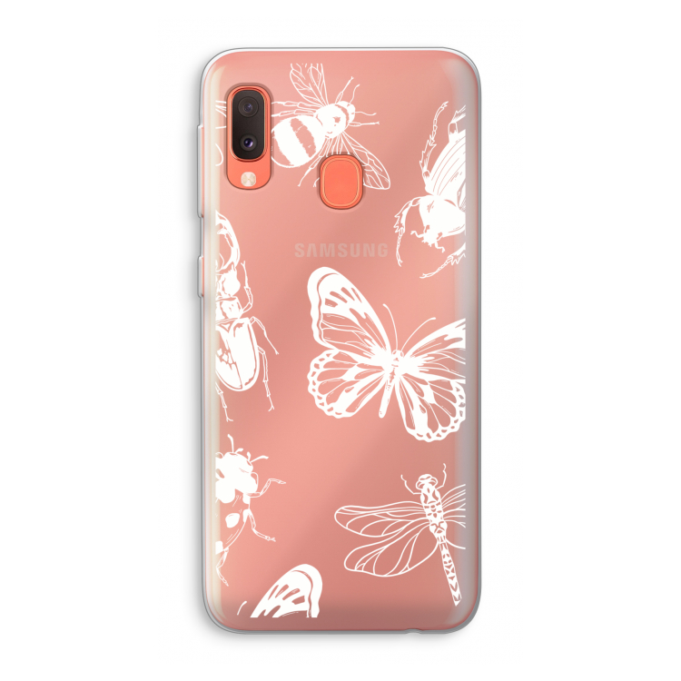 Tiny Bugs: Samsung Galaxy A20e Transparant Hoesje