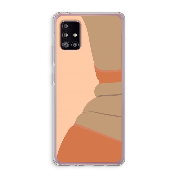 Bikini: Samsung Galaxy A51 5G Transparant Hoesje