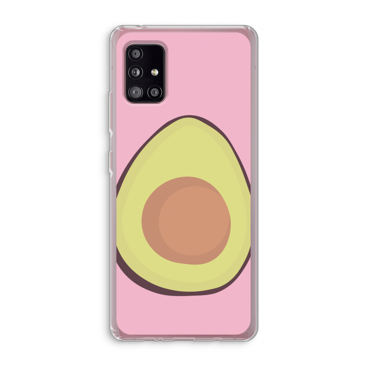Avocado: Samsung Galaxy A51 5G Transparant Hoesje