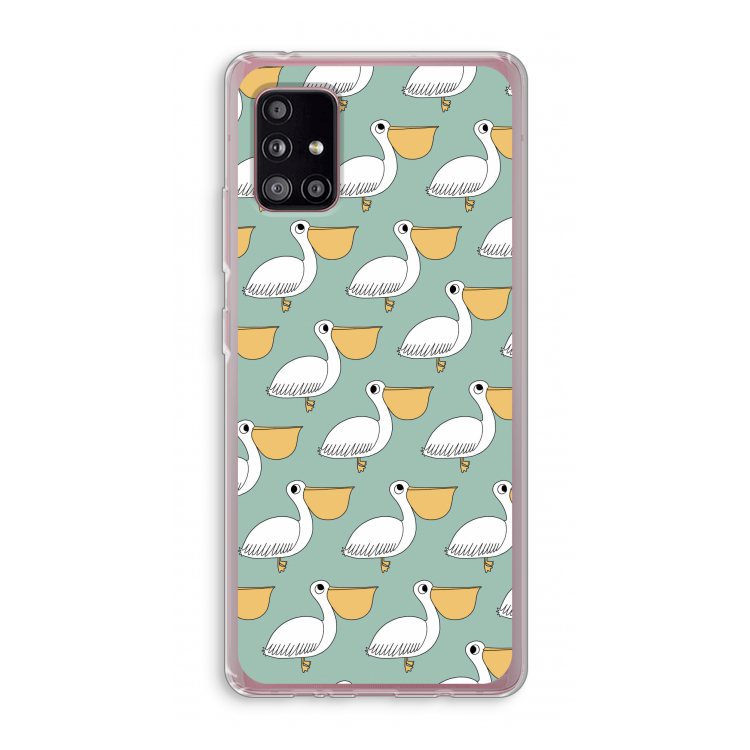 Pelican: Samsung Galaxy A51 5G Transparant Hoesje
