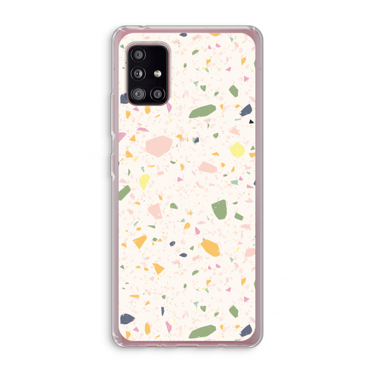 Terrazzo N°21: Samsung Galaxy A51 5G Transparant Hoesje